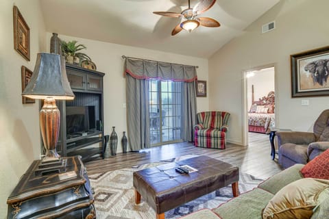 Branson Vacation Rental | 2BR | 2BA | 800 Sq Ft | Step-Free Access via Elevator