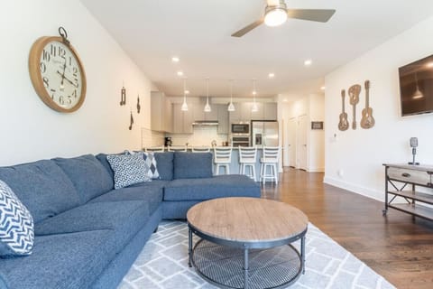 Open Concept Living Room & Kitchen