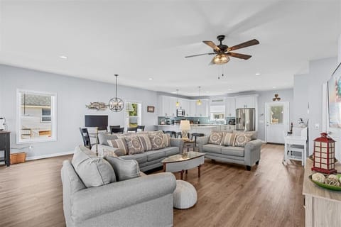 A beautiful place to kick back after a day at the Beach.