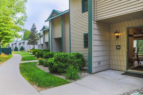 each unit has it's own private entrance