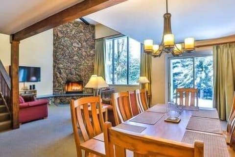 Dining Table and Living Room