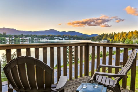 Access to your private deck from loft area