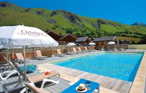 Enjoy the beautiful scenery from the outdoor pool