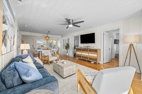 Experience the vibrant energy of our uniquely themed living area—a cool blend of aesthetics and entertainment for a lively stay.