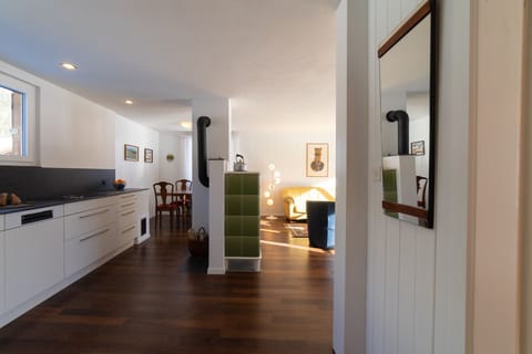 Beautiful house in the Swiss mountains in Wildhaus with a modern kitchen and cozy atmosphere with mountain views.