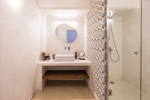 Two Bedroom Villa with Outdoor Hot Tub | Bathroom | Slippers