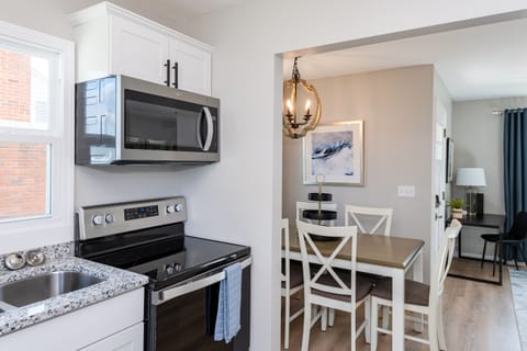 Enjoy a functional and beautiful space for preparing everything from quick snacks to full dinners.