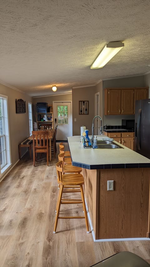 Kitchen from living room