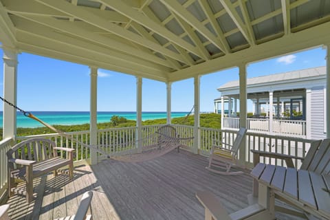 OPEN AIR, FURNISHED BALCONY WITH STUNNING GULF VIEWS