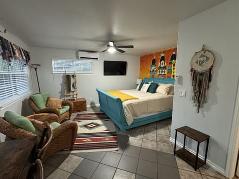 King bed
