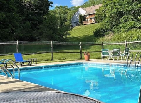 Our pool this summer