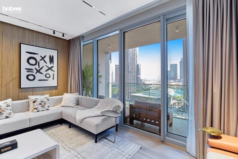 Apartment | Living area | 55-inch LCD TV with satellite channels, Netflix, streaming services