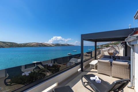 Family Apartment, 3 Bedrooms, Balcony, Sea Facing (Family Resort Santa Maria II) | Terrace/patio