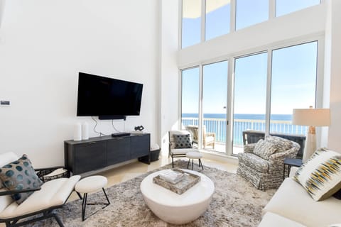 Silver Beach Towers West Penthouse 1705 -  Living Area