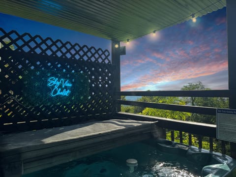 Hot tub views and vibes!
