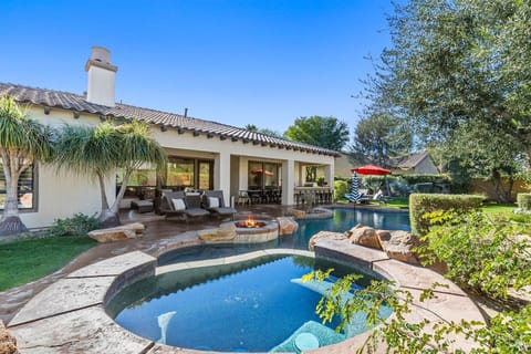 Pool and back yard 