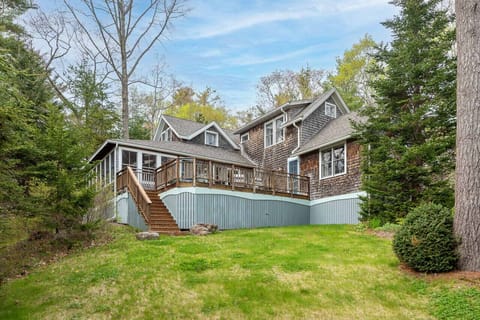 View of Jordan Cottage from the spacious back yard