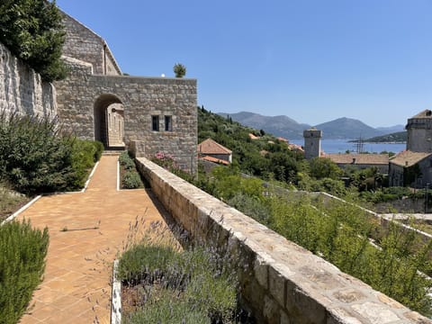 Historic Renaissance villa from 1516 surrounded by Mediterranean gardens.
