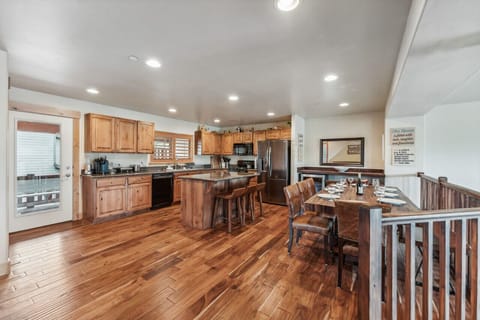 Kitchen/Bar/Dining - Opens to Balcony