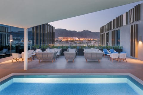 Rooftop pool