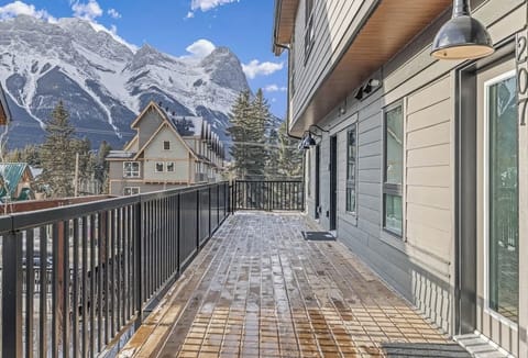 View of The Haling Peaks from the front Balcony