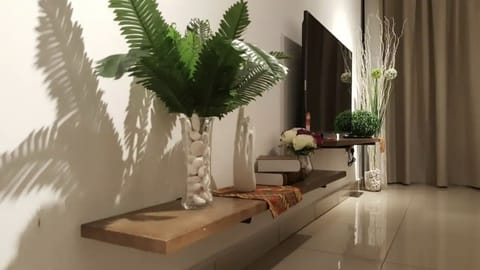 Deluxe Villa | Living area | DVD player