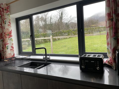 Beautiful Lakeland views from the kitchen