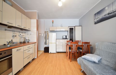 Comfort Apartment | Private kitchenette | Fridge, microwave, oven, stovetop