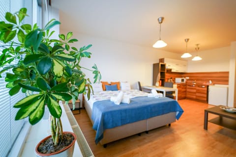 Flora Cozy Apartment by CHORS | 1 bedroom, Select Comfort beds, desk, blackout drapes