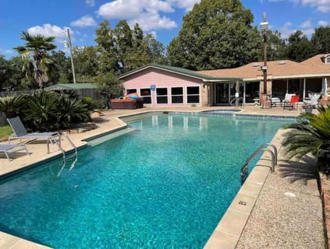 Pool and Pool House/Game Room/Gathering Area