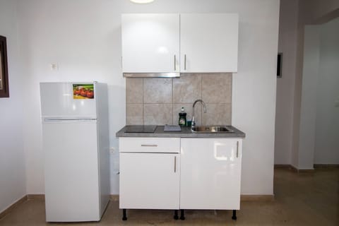Double or Twin Room | Private kitchen | Full-size fridge, oven, stovetop, coffee/tea maker