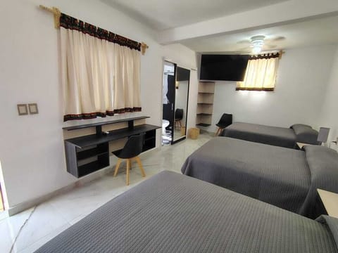 Deluxe Triple Room | Hypo-allergenic bedding, down comforters, desk, laptop workspace