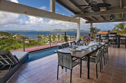 Spacious balcony