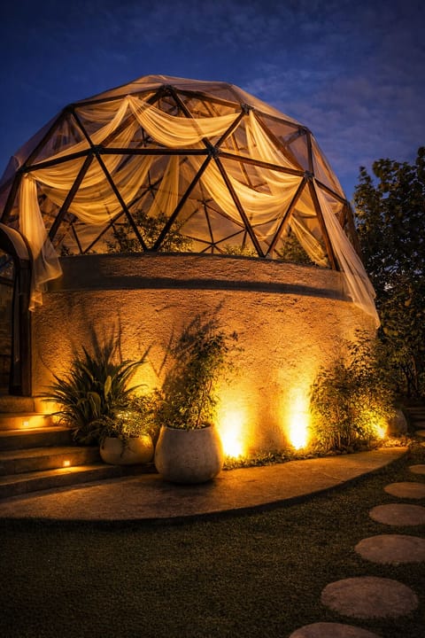 Exclusive Dome Suite, 1 Bedroom, Garden Area | Minibar, desk, laptop workspace, free WiFi