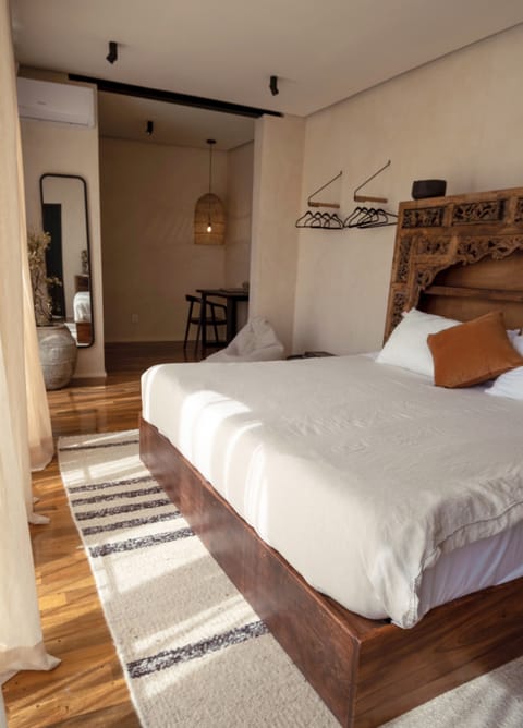 Premium bedding, blackout drapes, soundproofing, iron/ironing board