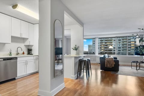 Spacious and inviting, the flow between the living, dining, and kitchen areas creates a perfect gathering spot for you to cook, dine, and unwind without missing a moment.