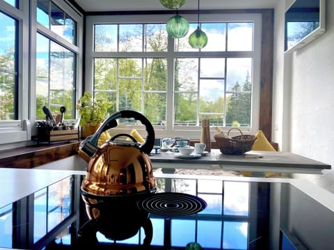 Veranda | Private kitchen | Full-size fridge, oven, stovetop, dishwasher