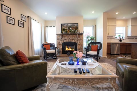 Bright & Cozy living area with Ample Natural Light