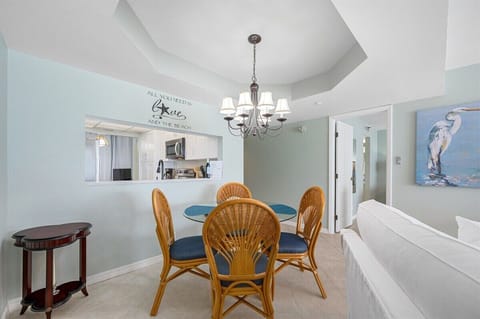 Dining table with seating for 4 people