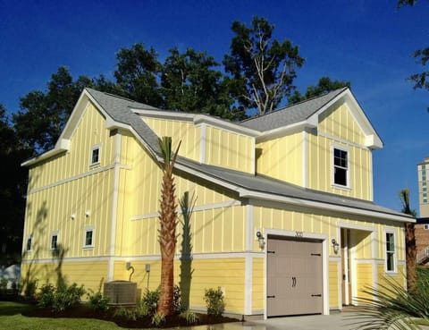 Charming yellow home
