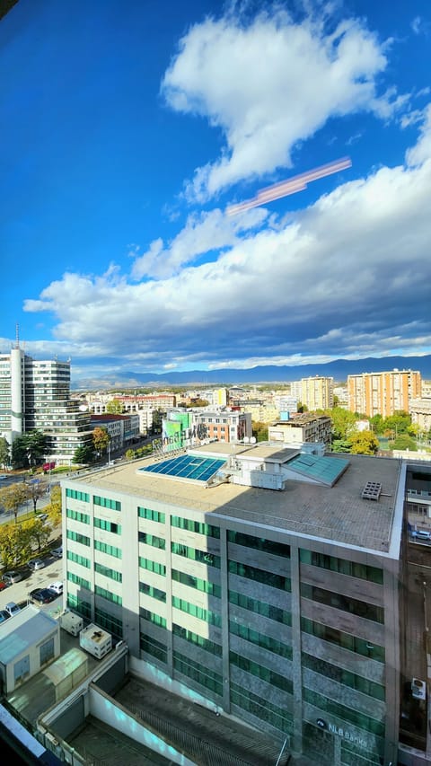 A great view from the bedroom window.
