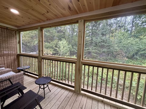 Private wooded view