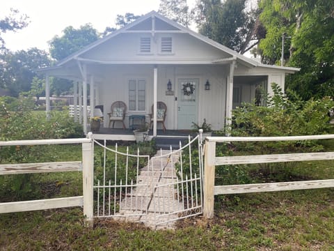 Front of cottage