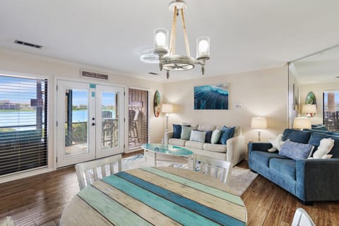 Dining and living area
