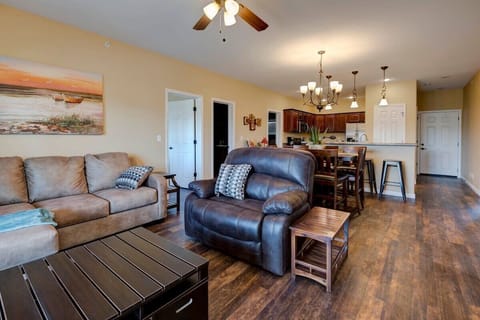 Living room w/ sofa sleeper