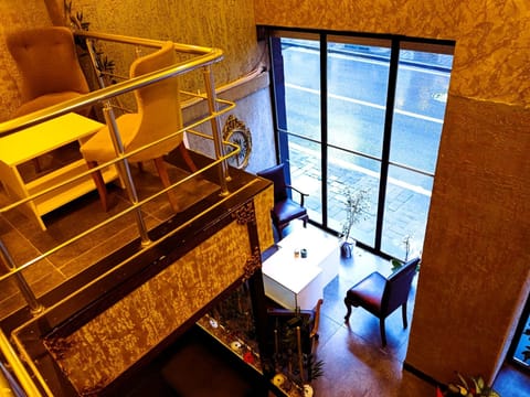 Interior entrance
