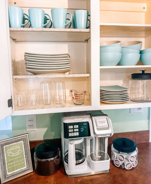 Kitchen stocked with everything you could need and more!