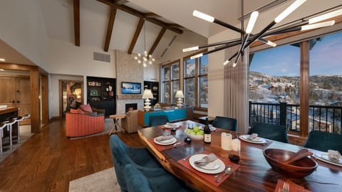 Dining Area, Main Level - With a great mountain view