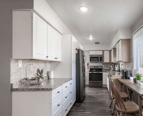 Kitchen with Bar Seating