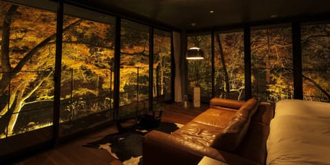 [MORI BOSCAGE] Japanese Western Style Room, Annex, Non Smoking (Futon for 3rd person) | In-room safe, WiFi (free), bed sheets